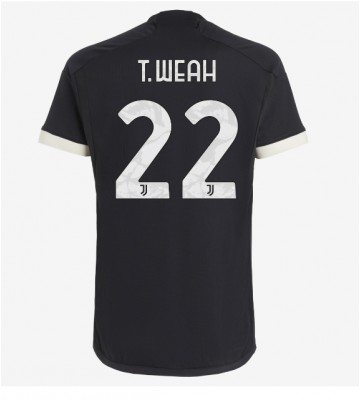 Juventus Timothy Weah #22 Tredje trøje 2023-24 Kort ærmer
